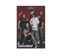 diDIdo Tokio Poster décoratif sur toile pour chambre à coucher ou chambre à coucher Motif groupe de rock 60 x 90 cm