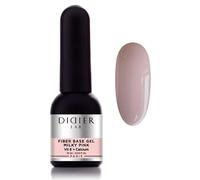 Didier Lab - Fiber Base Coat Vernis Semi Permanent Milky Pink - Vernis à Ongles Semi Permanent - Nail Art Gel Pour Ongle - French Manucure - Gel Polish UV