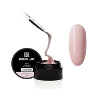 DIDIER LAB Fiber Gel Construction Ongle UV Auto Egalisant - Soft Pink - Sans HEMA - Builder Gel UV LED Ultra-Résistant pour Ongles en Gel Réparations Remplissages & Extensions - 50g