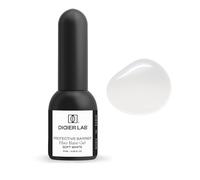 DIDIER LAB - Premium Fiber Base Coat Vernis Semi Permanent Soft White - Vernis à Ongles Gel UV Sans HEMA ni TPO - Nail Art Gel Pour Ongle - Gel Ongle UV - French Manucure - Gel Polish 10ml