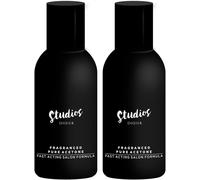 Didier Lab - Scented Acetone Nail Polish Remover - Degreaser With Pure Aceton - Semi Permanent Uv Nail Polish Remover Tips Top Coats And Bases - Acetone Nails With Perfume - Set Of 2 X 150 Ml