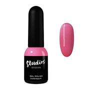 Didier Lab - Studios Gel Polish Bubblegum - Produit Professionnel Manucure Pédicure - Pigmentation Riche pour Couverture Complète - Très Brillant - Idéal débutant - Lampe LED/UV - Cadeau Femme