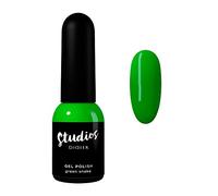 Didier Lab - Studios Gel Polish Green Snake - Produit Professionnel Manucure Pédicure - Pigmentation Riche pour Couverture Complète - Très Brillant - Idéal débutant - Lampe LED/UV - Cadeau Femme