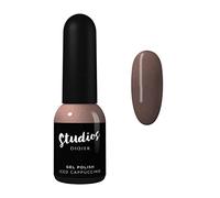 Didier Lab - Studios Gel Polish Iced Cappuccino - Produit Professionnel Manucure Pédicure - Pigmentation Riche pour Couverture Complète - Très Brillant - Idéal débutant - Lampe LED/UV - Cadeau Femme