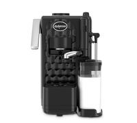 Didiesse MilkSide Machine à café expresso à dosettes et lait chaud, capucinateur, utilisable avec bouteille, réservoir d'eau 1,3 L, consommation 1850 W, fonction veille (couleur noire)