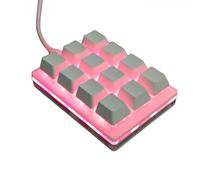 DIDILLX Clavier personnalisable à 12 touches pour améliorer la productivité avec de multiples fonctions Clavier de jeu programmable pour petit jeu