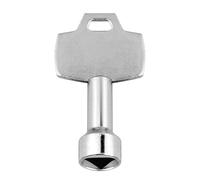 DIDILLX Clé utilitaire triangulaire pour boîte aux lettres, ascenseur, boîte de placard électrique, porte de train, vannes de compteur d'eau
