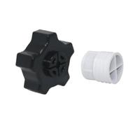 DIDILLX Ensemble de couvercles de vidange robustes en PVC pour un entretien efficace de la piscine et dans les piscines privées ou publiques, utilisation quotidienne décontractée