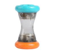 DIDILLX Jouet distributeur de friandises pour animaux de compagnie - Design haltère - Jouet à mâcher pour chien - Stimulation mentale - Jouet pour chien