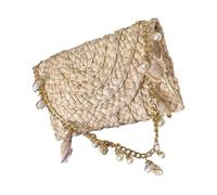 DIDILLX Sac à bandoulière réutilisable en coton et lin avec sangle réglable, sac à main léger pour femme pour le travail ou les voyages, sac à main tissé, a, One Size