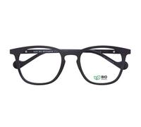 DIDINSKY Lunette Anti Lumiere Bleue pour Homme et Femme. Lunettes de Lecture ou Gaming. Toucher en Caoutchouc, Branches Flexibles et Verres Antireflet. GraphiteBio 0.0 -TATE