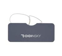 DIDINSKY Lunette Loupe sans Branche pour Hommes et Femmes. Lunettes de vue pour hommes et femmes vintage pour presbyte. Grey +3.0 - LOUVRE