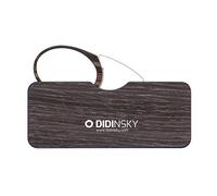 DIDINSKY Lunette Loupe sans Branche pour Hommes et Femmes. Lunettes de vue pour hommes et femmes vintage pour presbyte. 3 couleurs et 5 graduations - ORSAY WOOD