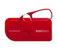 DIDINSKY Lunettes de lecture pour homme et femme Transparent. Lunettes compactes et légères sans bordure. Montures de lunettes irormphibles pour homme et femme. CherryBio +1.5 - MOMA