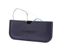 DIDINSKY Lunettes de Lecture sans Barrettes anti-lumière bleue pour hommes et femmes. Lunettes de vue flexibles antireflet incassables. Blue +2.5 - HERMITAGE ROUND