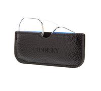 DIDINSKY Lunettes de Lecture sans Barrettes anti-lumière bleue pour hommes et femmes. Lunettes de vue flexibles antireflet incassables. Black +2.0 - HERMITAGE ROUND