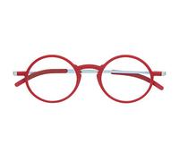 DIDINSKY Lunettes de Lecture Ultra Minces pour Hommes et Femmes. Lunettes de Presbytie très Légères avec Protection contre la Lumière Bleue. Cherry +1.5 - MACBA ROUND