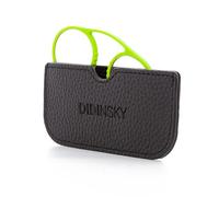 DIDINSKY Prado - Lunettes de Lecture Sans Branches avec Étui Adhesif pour Téléphone | Ultra-fines, Légères et Résistantes | Design Minimaliste (Lime - Rond, 2.5)