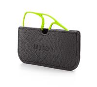 DIDINSKY Prado - Lunettes de Lecture Sans Branches avec Étui Adhesif pour Téléphone | Ultra-fines, Légères et Résistantes | Design Minimaliste (Lime - Carré, 2.5)