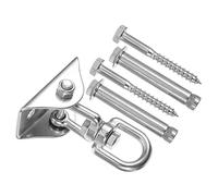 Didiseaon 1 Ensemble Crochet de Plafond Acier Inoxydable pour Hamac Kit de Suspension Durable pour Sièges Suspendus et Hammocks Installation Facile et Polyvalente