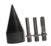 Didiseaon 1 ensemble Foret pour Fendeuse de avec Poignées pour Fendage de Bûches et Accessoire Robuste pour Perceuses Électriques
