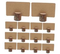 Didiseaon 1 Ensemble Porte Cartes Forme de Tronc Arbre Lot de Supports pour Cartes de Table Décoration pour Mariage Événements Affaires et Réceptions