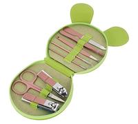 Didiseaon 1 Jeu ciseaux à ongles dessin animé Accessoires pour ongles outils de manucure pour unas coupe ongle coupe-ongles kit de soins des ongles portable trousse à ongles Acier inoxydable