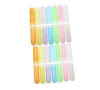 Didiseaon 1 Jeu Étui À Brosse À Dents Portable Toothbrush Holder Titulaire Trousse Cas Dentifrice Étui À Brosse À Dents De Voyage Housse De Brosse À Dents Portable PP 14 Pièces