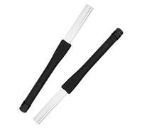 Didiseaon 1 paire Brosse à Tambour Nylon Rétractable avec Poignée Plastique pour Débutants Jazz Accessoire Pratique pour Batteurs