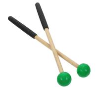 Didiseaon 1 paire Maillets de Percussion pour Marimba et Tambour Langue avec Poignée et Durables pour Débutants
