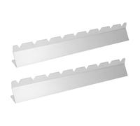 Didiseaon 1 paire Support de Brochettes Acier Inoxydable pour Barbecue Rack Vertical de Brochettes Kebab Accessoires de Grillade Robustes et Faciles à Nettoyer Capacité Multiculturelle pour