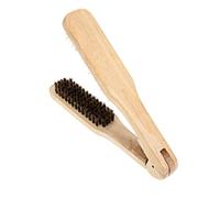 Didiseaon 1 Pc peigne peigne à lisser les cheveux à double brosse antistatique hair charms hair toppers brush brosse à cheveux double face à poils x hérissés