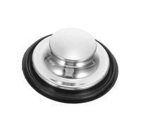 Didiseaon 1 Pièce Évier Cuisine Couvercle Éclaboussures Bouchon de Vidange Inoxydable Accessoire Déchets Protection pour Éviter Éclaboussures Facile