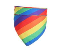 Didiseaon 1 Serviette Triangulaire pour Animal De Compagnie Serviette De Salive Arc-en-Ciel Bandana Gay Pride Écharpe Triangulaire pour Chien Bandana pour Chiot Bavoir Triangulaire