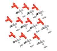 Didiseaon 10 Ensembles Abreuvoir Automatique pour avec Ressorts et Raccords Distributeur et Éclaboussures Installation Facile Cage Équipement Dabreuvement pour Petits Animaux