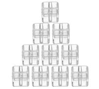 Didiseaon 10 Noyaux de Rechange pour Dévidoir de Ruban Adhésif de Bureau, Plastique Compatible, Tige de Distribution pour Rouleau Adhésif Double Face, Accessoire Remplacement