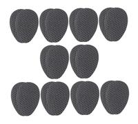 Didiseaon 10 paires Protège-semelles Antidérapants pour Talons Hauts Coussinets Robustes et Résistants à Usure Autocollants pour Protection Silencieuse et Confort des Chaussures
