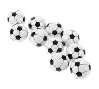 Didiseaon 10 pièces Balles de Football de Table pour Jeux de Foot Accessoires de Remplacement pour Football de Table Adulte Couleur Classique