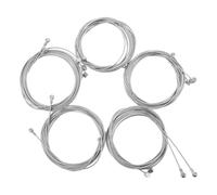 Didiseaon 10 Pièces Câble de Frein Vélo Argenté en Zinc, Usage Pro | Changement Fluide, Structure Interne Optimisée, Compatibilité Large, Pose Simple, Entretien Facile