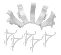 Didiseaon 10 Pièces Clips Support Étagère Réfrigérateur Acier Inoxydable Fixation Robuste pour Rayonnage Congélateur et Armoire de Rangement Commerciale Installation Rapide et Polyvalente