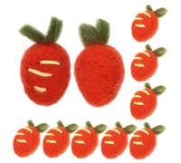 Didiseaon 10 pièces Épingles Cheveux Mignonnes Feutre pour Garçon Fille Kit DIY Artisanat Cartoon Accessoires Fabrication Barrettes Lapin Feutrine Créatif