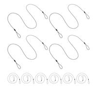 Didiseaon 10 pièces Lanières Élastiques pour Badge et Stylos Tactiles Cordon Tour de Cou Antiperte Polyvalent pour Cartes Identification Masques et Stylets Confort Haute Élasticité