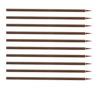Didiseaon 10 pièces Lot de Pinceaux Écriture Chinois pour Calligraphie et Peinture à Encre Poils de Loup Rouges Pointe Adaptés Aux Débutants et Artistes Calligraphie