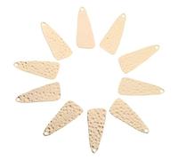 Didiseaon 10 pièces Pendentifs Cuivre Doré DIY Accessoires pour Création de Bijoux Charms Métalliques pour Colliers Bracelets et Boucles Oreilles pour Artisanat et Personnalisés