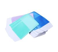 Didiseaon 10 pièces Pochette Stylo PVC Colorée Trousse Médicale Anti-Chute Poche Rangement Compacte pour Stylos et Crayons Usage Quotidien Assortiment Couleurs