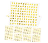 Didiseaon 100 feuilles Autocollants Dorées Autocollants Récompenses Enseignants Maternelle Encourage DIY Décorations