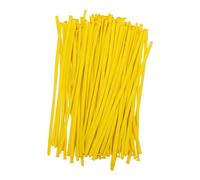 Didiseaon 100 pièces Ballons Longs Latex Jaune pour Modelage Décoration DIY pour Mariages et Fêtes Lot de Ballons de Forme Allongée pour Anniversaires et Événements