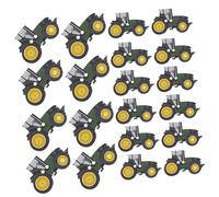 Didiseaon 100 pièces Boutons Tracteur Colorés pour Couture DIY Artisanat Manuel Décoratif Robuste Naturel