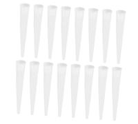 Didiseaon 100 pièces Caulking Nozzle Extension Tool Durable Plastic Replacement Tips For Gluing Applicators Reusable And Easy To Replace Suitable For Caulk Guns