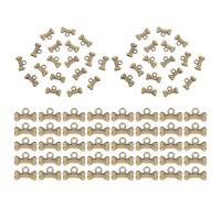 Didiseaon 100 Pièces Dog Bone Charms Small Zinc Alloy Pendants For DIY Jewelry Making Bracelet Necklace Earrings Crafts Pet Lover